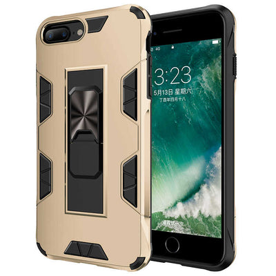 Apple iPhone 7 Plus Kılıf Zore Volve Kapak Gold