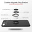 Apple iPhone 7 Plus Kılıf Zore Ravel Silikon Kapak Siyah-Mavi