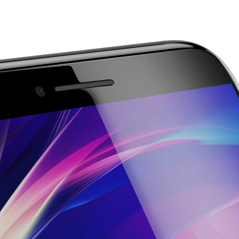 Apple iPhone 7 Zore Anti-Dust Privacy Temperli Ekran Koruyucu Beyaz