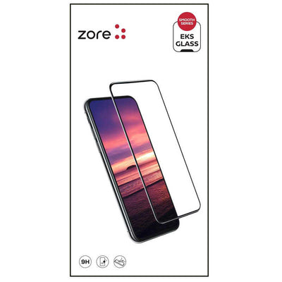 Apple iPhone 7 Zore EKS Cam Ekran Koruyucu Beyaz