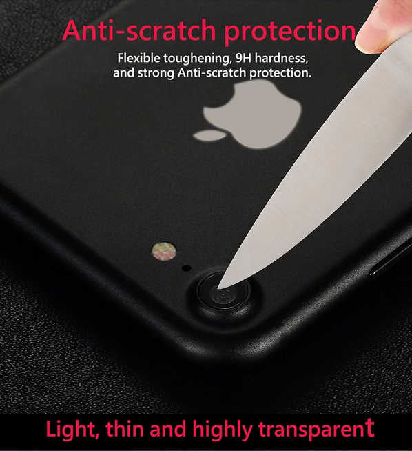 Apple iPhone 8 Zore Kamera Lens Koruyucu Cam Filmi Renksiz