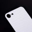Apple iPhone 8 Zore Kavisli Arka Karbon Koruyucu Jelatin Beyaz