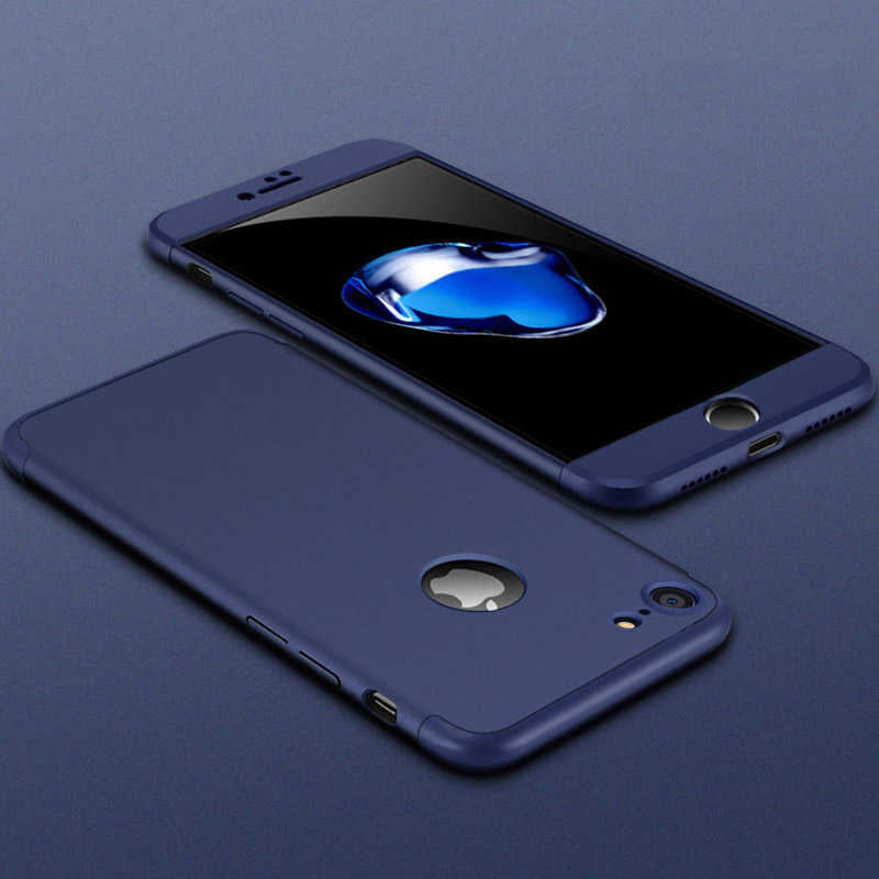 Apple iPhone 8 Kılıf Zore Ays Kapak Gold