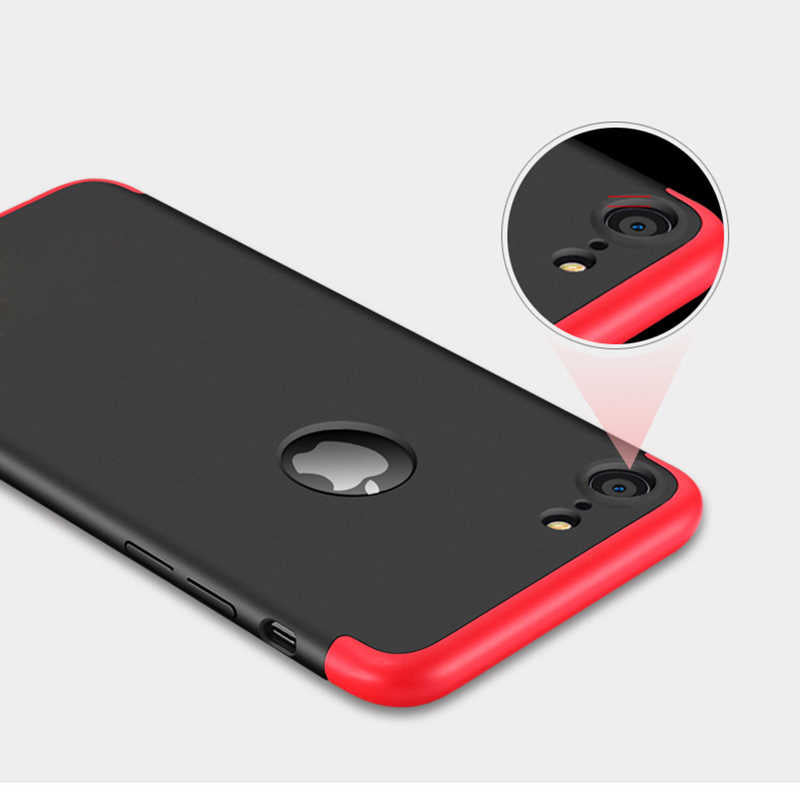 Apple iPhone 8 Kılıf Zore Ays Kapak Gold