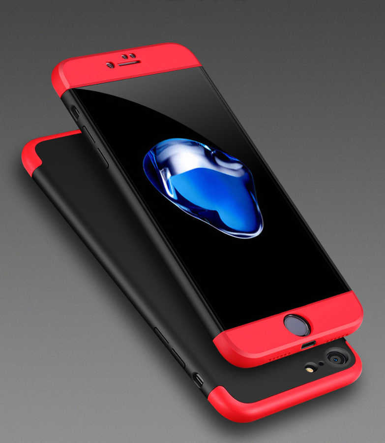Apple iPhone 8 Kılıf Zore Ays Kapak Gold