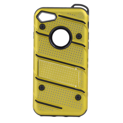 Apple iPhone 8 Kılıf Zore İron Kapak Yeşil