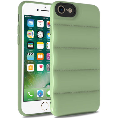 Apple iPhone 8 Kılıf Zore Kasis Kapak Beyaz