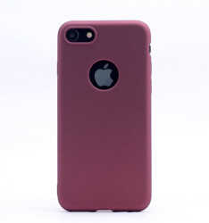 Apple iPhone 8 Kılıf Zore Premier Silikon Kapak Gold