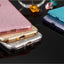 Apple iPhone 8 Kılıf Zore Shining Silikon Gümüş