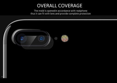 Apple iPhone 8 Plus Zore Kamera Lens Koruyucu Cam Filmi Renksiz