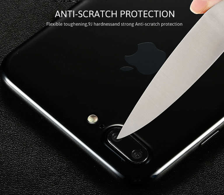 Apple iPhone 8 Plus Zore Kamera Lens Koruyucu Cam Filmi Renksiz