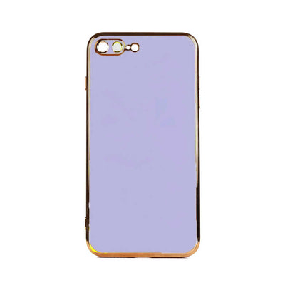 Apple iPhone 8 Plus Kılıf Zore Bark Kapak Mor