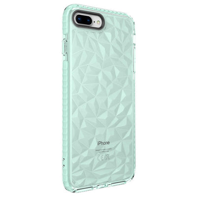 Apple iPhone 8 Plus Kılıf Zore Buzz Kapak Yeşil