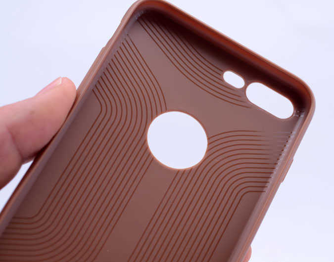 Apple iPhone 8 Plus Kılıf Zore City Silikon Lacivert