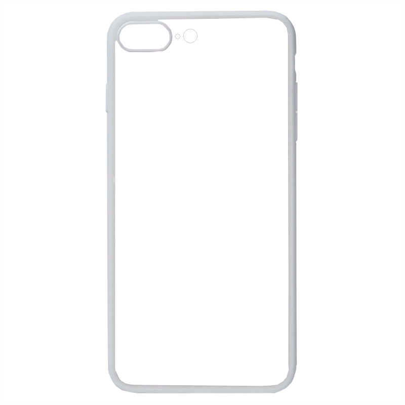 Apple iPhone 8 Plus Kılıf Zore Endi Kapak Beyaz