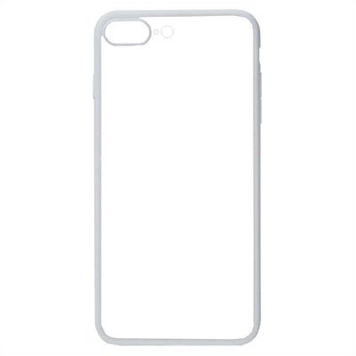 Apple iPhone 8 Plus Kılıf Zore Endi Kapak Beyaz