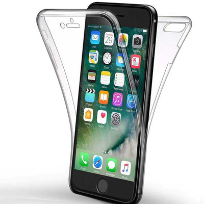 Apple iPhone 8 Plus Kılıf Zore Enjoy Kapak Renksiz