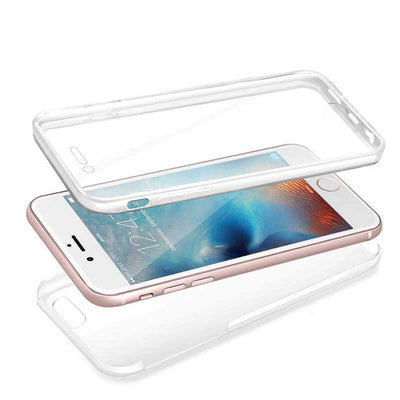 Apple iPhone 8 Plus Kılıf Zore Enjoy Kapak Renksiz