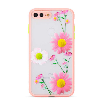 Apple iPhone 8 Plus Kılıf Zore Fily Kapak Pembe