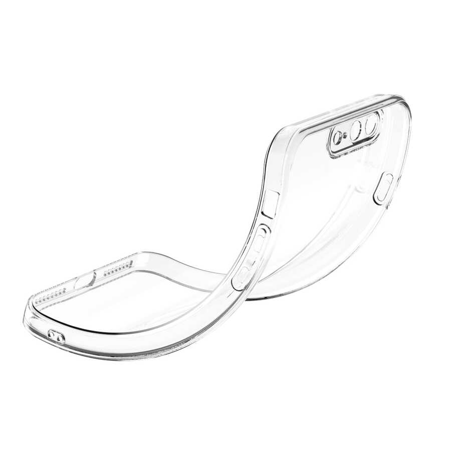 Apple iPhone 8 Plus Kılıf Zore Fizy Kapak Renksiz