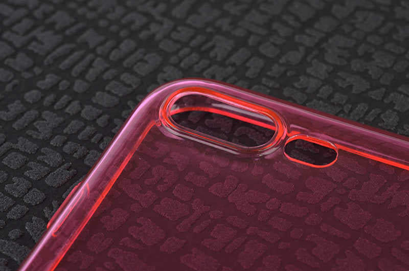 Apple iPhone 8 Plus Kılıf Zore İmax Silikon Füme