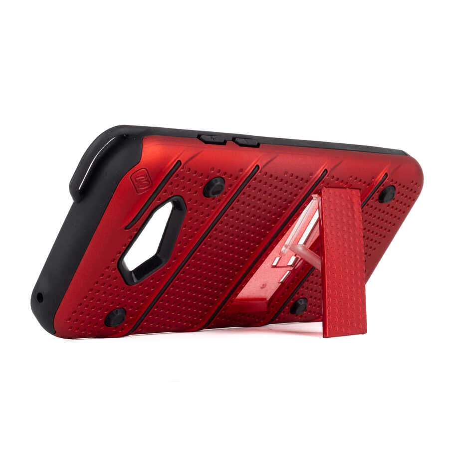 Apple iPhone 8 Plus Kılıf Zore İron Kapak Rose Gold