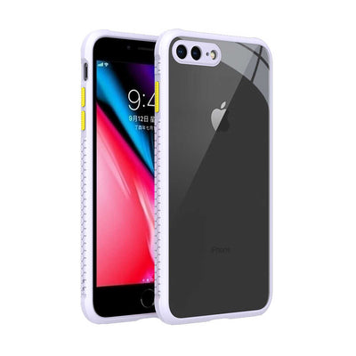 Apple iPhone 8 Plus Kılıf Zore Kaff Kapak Koyu Yeşil