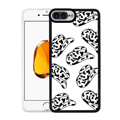 Apple iPhone 8 Plus Kılıf Zore M-Fit Desenli Kapak Hat No5