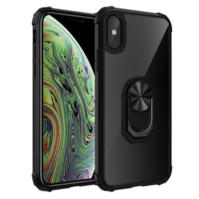 Apple iPhone X Kılıf Zore Mola Kapak Siyah
