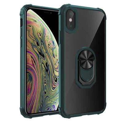 Apple iPhone X Kılıf Zore Mola Kapak Yeşil