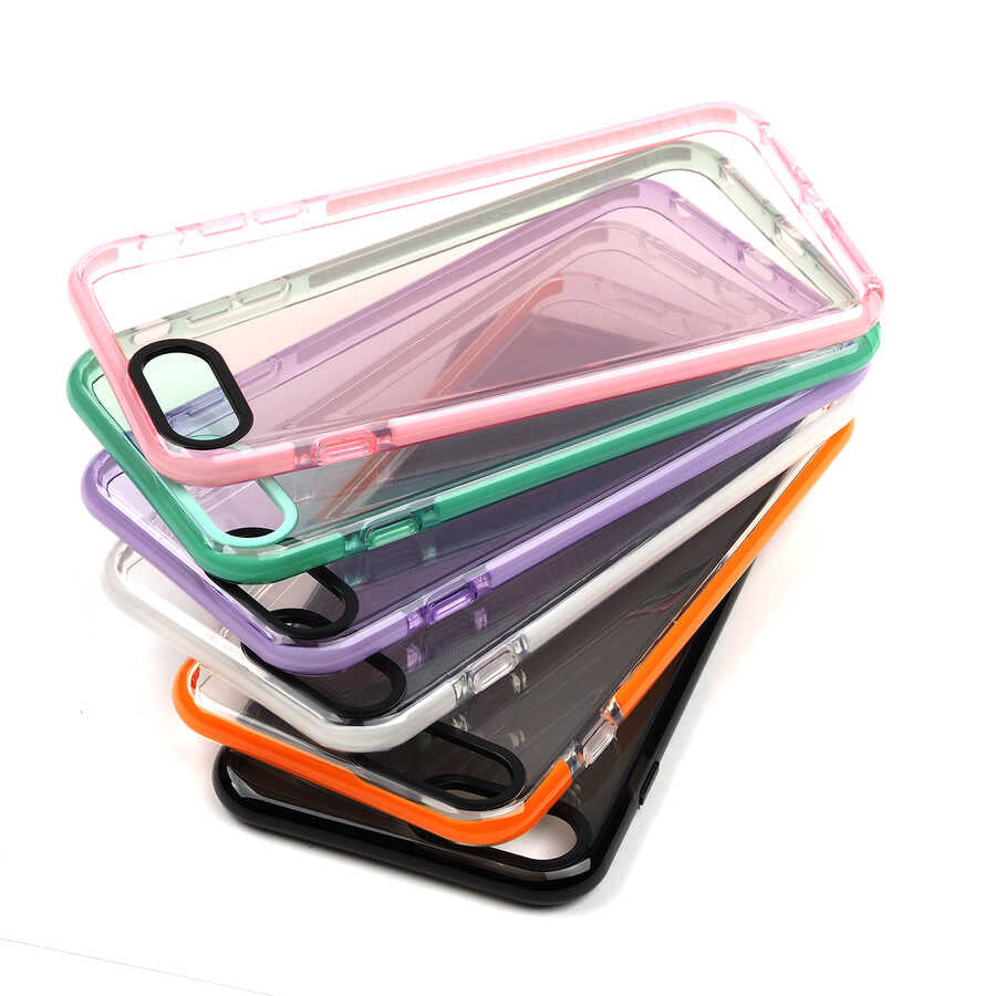 Apple iPhone 8 Plus Kılıf Zore Punto Kapak Pembe