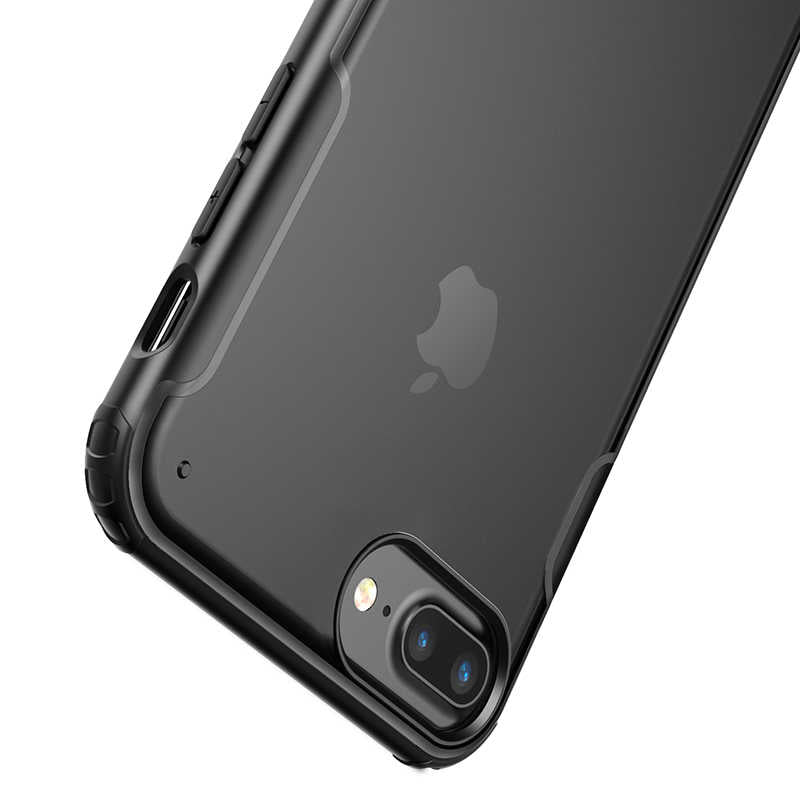 Apple iPhone 8 Plus Kılıf Zore Volks Kapak Koyu Yeşil