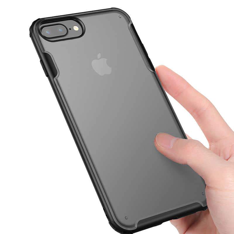 Apple iPhone 8 Plus Kılıf Zore Volks Kapak Koyu Yeşil