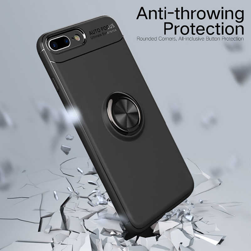 Apple iPhone 8 Plus Kılıf Zore Ravel Silikon Kapak Mavi
