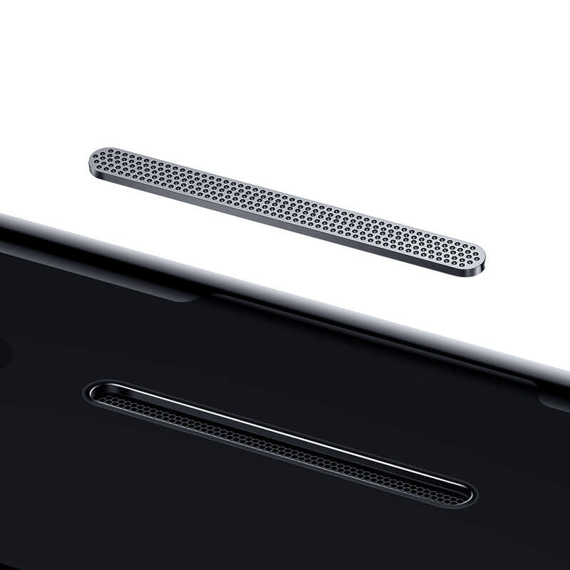 Apple iPhone 8 Zore Anti-Dust Privacy Temperli Ekran Koruyucu Beyaz