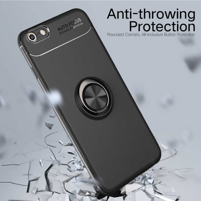 Apple iPhone 8 Kılıf Zore Ravel Silikon Kapak Siyah-Mavi