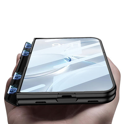 Apple iPhone Duo Kılıf M-safe Şarj Özellikli Zore Kıpta KPT-14 Sert PC Kapak