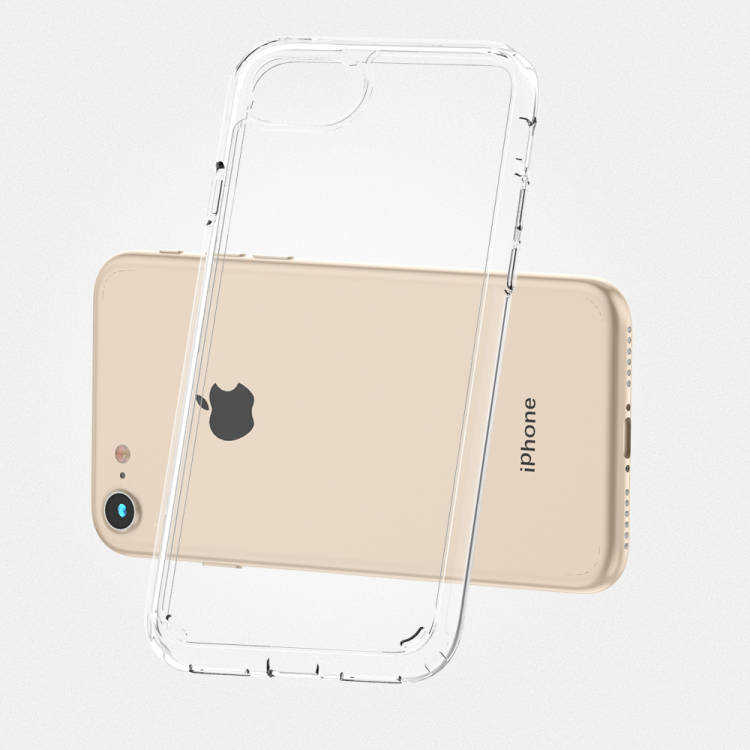 Apple iPhone SE 2020 Kılıf Zore Coss Kapak Renksiz
