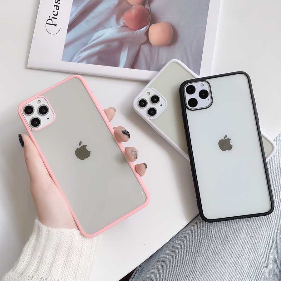 Apple iPhone SE 2020 Kılıf Zore Endi Kapak Beyaz