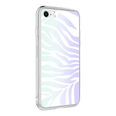Apple iPhone SE 2020 Kılıf Zore M-Blue Desenli Kapak Heart No3