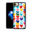 Apple iPhone SE 2020 Kılıf Zore M-Fit Desenli Kapak Heart No6