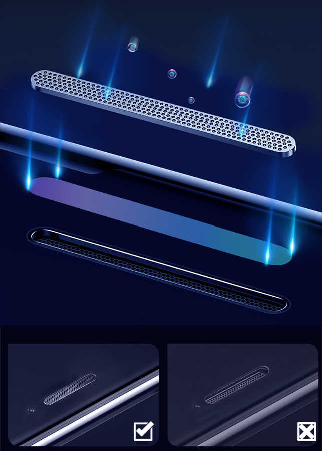 Apple iPhone SE 2020 Zore Anti-Dust Mat Privacy Temperli Ekran Koruyucu Siyah
