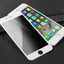 Apple iPhone SE 2020 Zore Anti-Dust Mat Privacy Temperli Ekran Koruyucu Beyaz