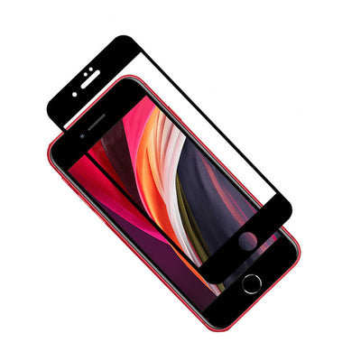 Apple iPhone SE 2020 Zore Dias Cam Ekran Koruyucu Siyah