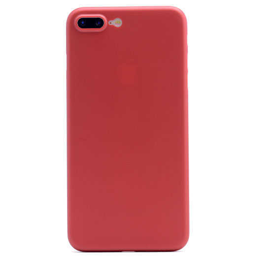 Apple iPhone SE 2022 Kılıf Zore 1.Kalite PP Silikon Kırmızı