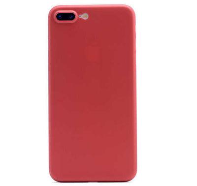 Apple iPhone SE 2022 Kılıf Zore 1.Kalite PP Silikon Kırmızı