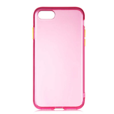 Apple iPhone SE 2022 Kılıf Zore Bistro Kapak Pembe