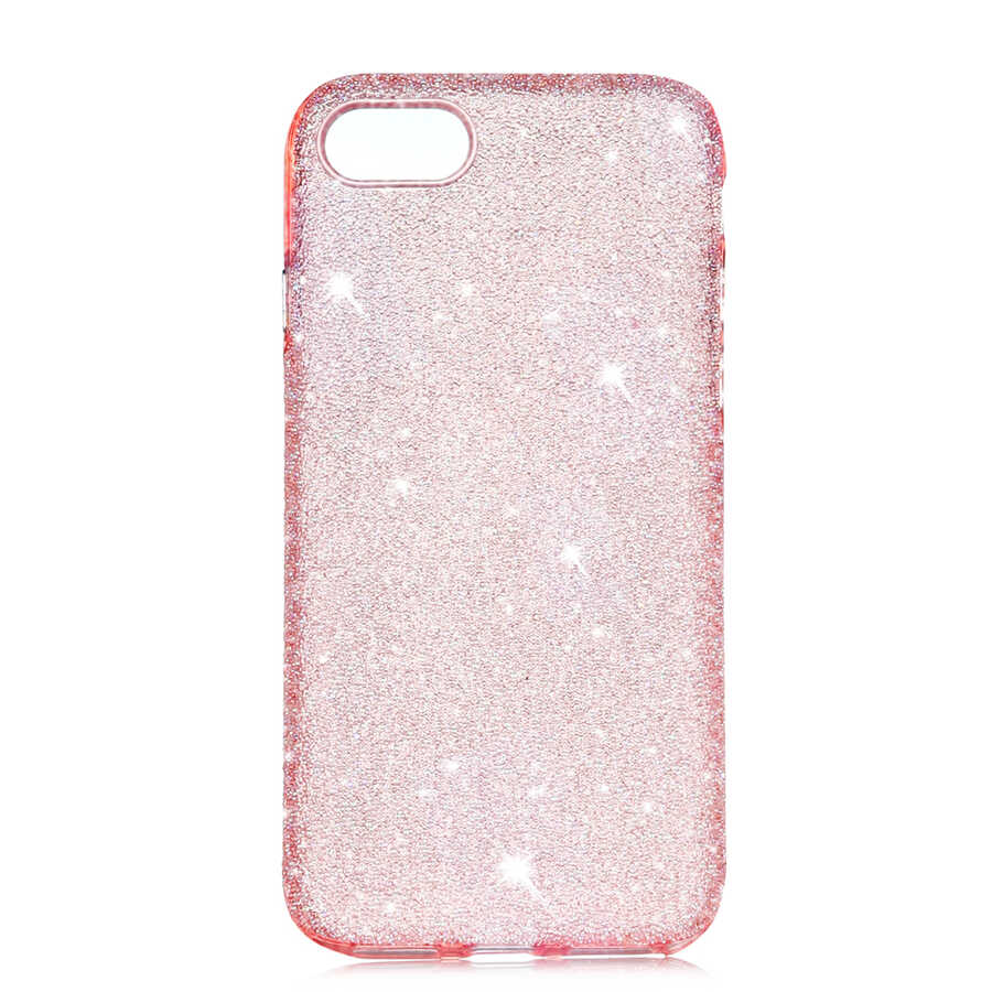 Apple iPhone SE 2022 Kılıf Zore Eni Kapak Pembe