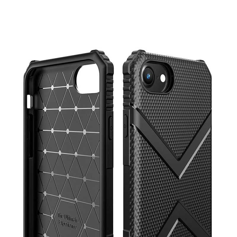 Apple iPhone SE 2022 Kılıf Zore Hank Silikon Koyu Yeşil