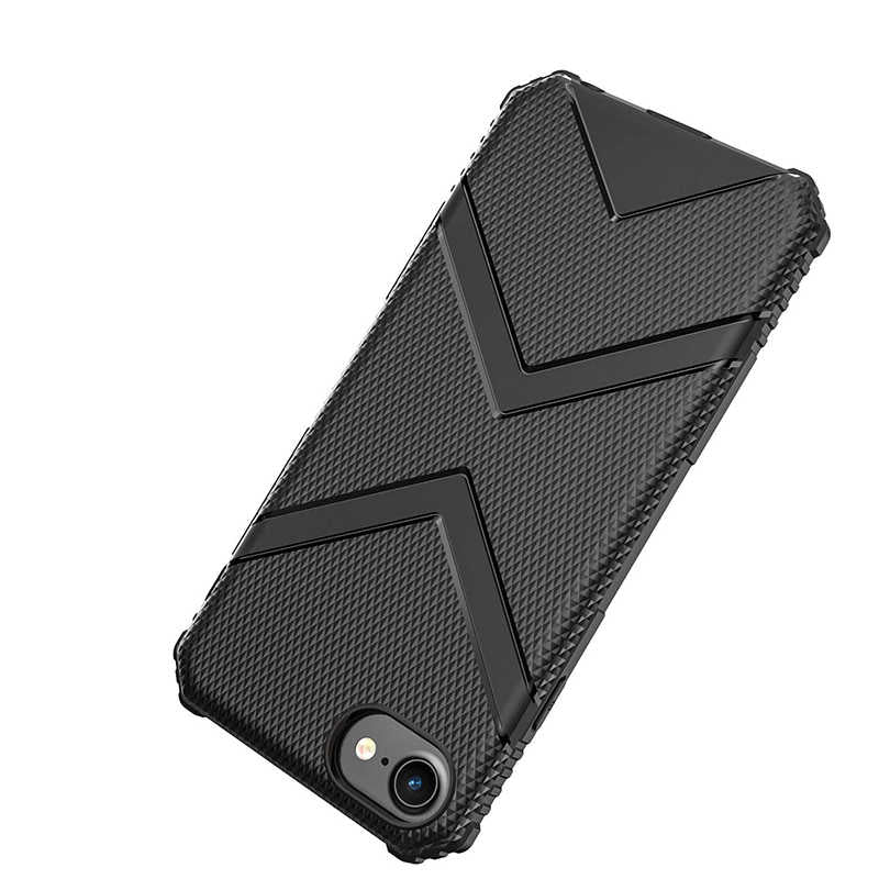 Apple iPhone SE 2022 Kılıf Zore Hank Silikon Koyu Yeşil